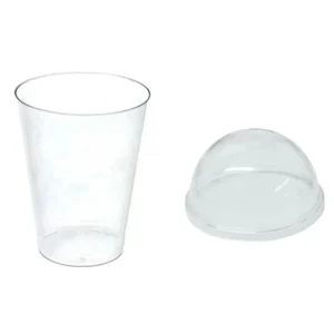 Copo Bolha 400ml C/ Tampa Transp